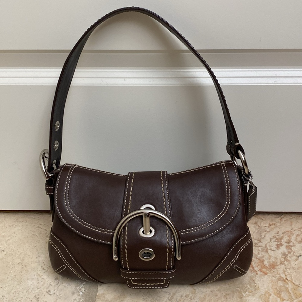 Coach Brown Shoulder Bag